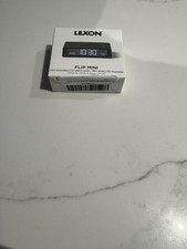 Lexon Flip Mini digital alarm