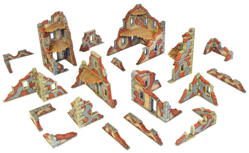 Scatter terrain ruined town - scatter,