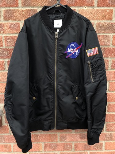 Nasa usa patched bomber - usa,