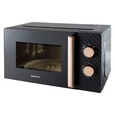 Black & Rose Gold Microwave