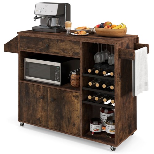 Costway drop leaf kitchen - drop,