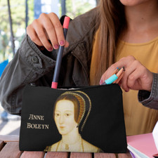 Anne Boleyn Accessories Bag - Tudor Gift - Anne Boleyn Make up Bag