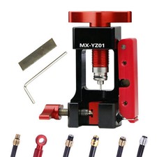 Bicycle Hydraulic Disc Brake Oil Needle Tool Driver Hose Cutter Install Press