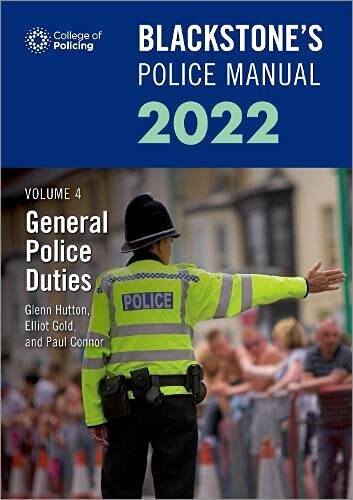 Blackstone police manuals - blackstone's,