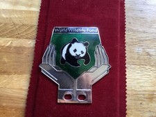 World Wildlife Fund - Panda - Car Badge .