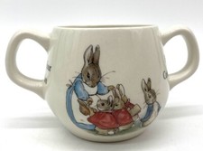Beatrix Potter Peter Rabbit Wedgwood Sugar Bowl Etruria and Barlaston