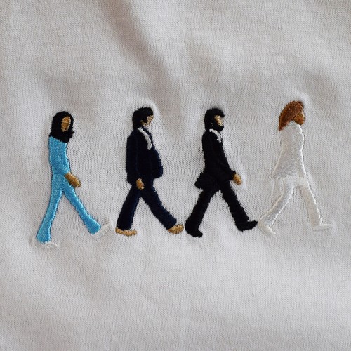 Beatles abbey road - abbey, heather