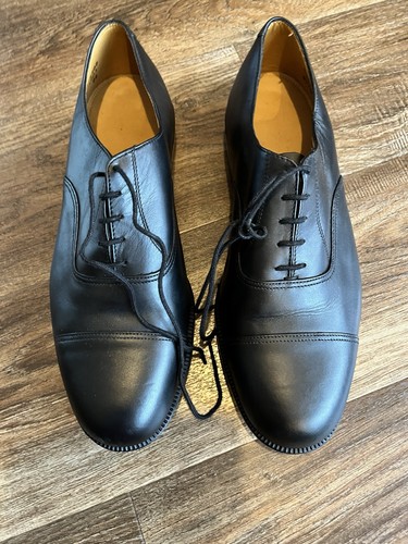 Raf army mens black leather - or,