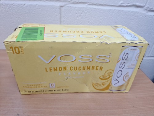 Voss sparkling water lemon - -,