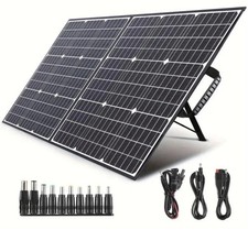 100W Foldable Solar Panel Portable Solar Charger for Outdoor Camping SWAREY
