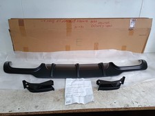 MERCEDES C CLASS W204 C204 C63 REAR BUMPER DIFFUSER LIP KIT 2012- 2015 REF E4