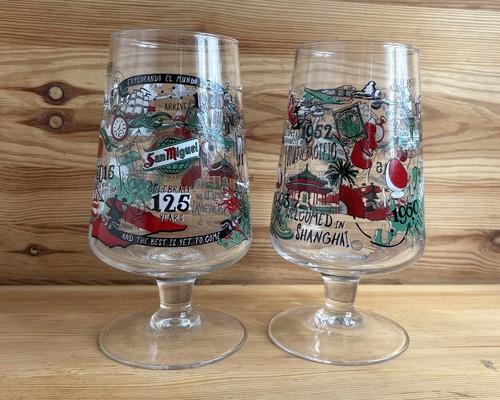 2015 san miguel beer - 2015, glass