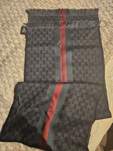 Original gucci wool scarf - scarf, gg