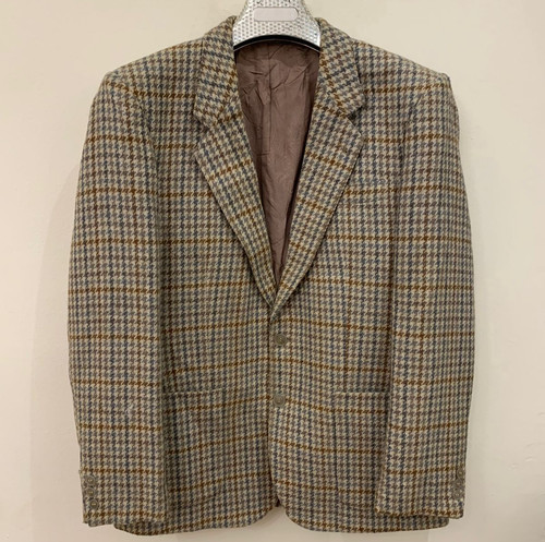Vintage houndstooth pure - , wool