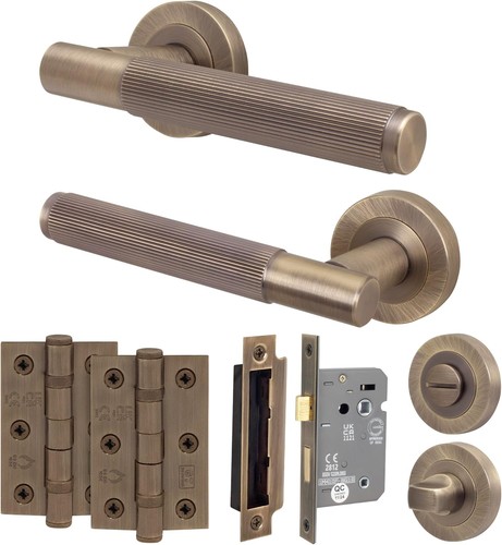 Antique brass door handles - antique,