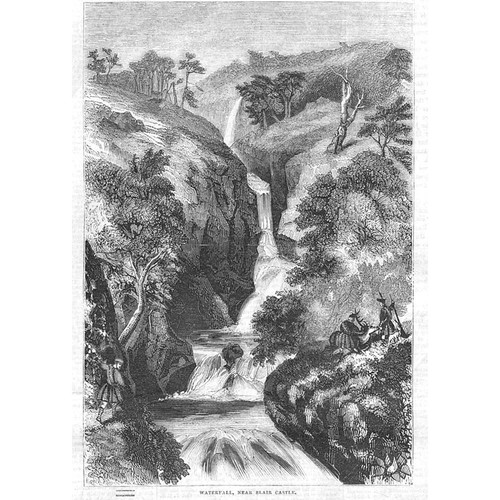 Perthshire waterfall near - perthshire,