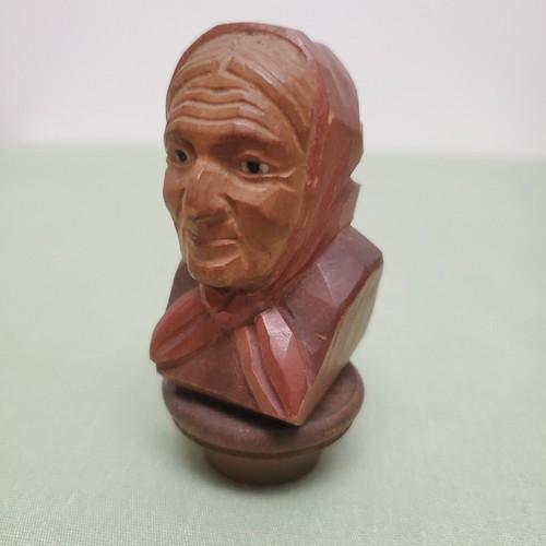 Vintage hand carved wooden - vintage,