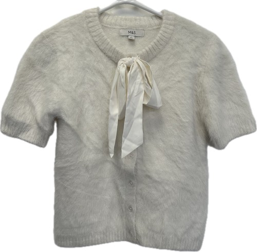 Marks spencer ivory fluffy - &,