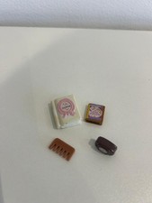 Sylvanian Families White Pink  Photo Album Books With Hairbrush & Clock