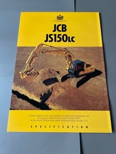 JCB JS150LC Crawler Excavator Brochure