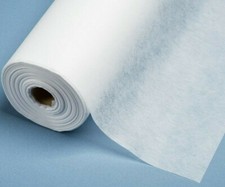 5 Metres of  Quality White Iron On Fusible soft Medium  WEIGHT Interfacing 90cm