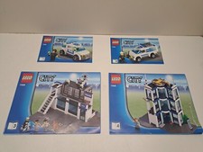 LEGO !! INSTRUCTIONS ONLY !! FOR CITY 7498 POLICE STATION 