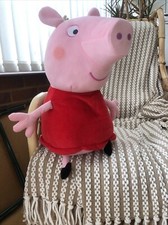 Large 18-22” TALKING PEPPA PIG plush soft toy Teddy Bear