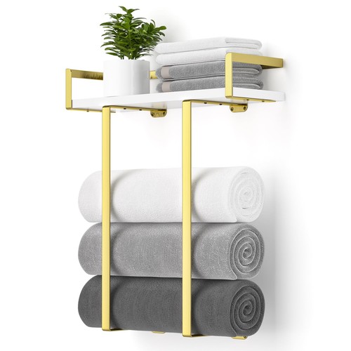 Towel racks for bathroom wall - racks,