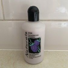 AVON NATURALS DISCONTINUED DEWBERRY HAND AND BODY LOTION 250ML scented moisture 