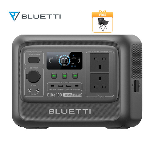 Bluetti elite 100 1024wh - v2,