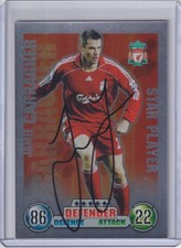 2007/08 TOPPS MATCH ATTAX CARDS HAND SIGNED AUTO AUTOGRAPH JAMIE CARRAGHER