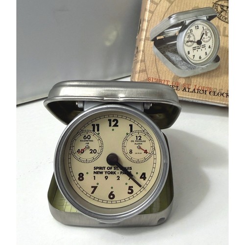 Vintage travel alarm clock - travel,