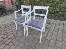 Pair of Rustic Solid Wood
