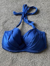 Pour Moi Royal Blue Bikini Top - Size 34F
