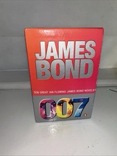 James Bond 007 10 Book Box Set Collection Ian Fleming Pb Penguin Books 2004