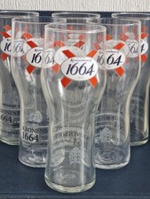 Set of six  Kronenbourg 1664