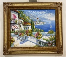 Mediterranean Coast Town Large