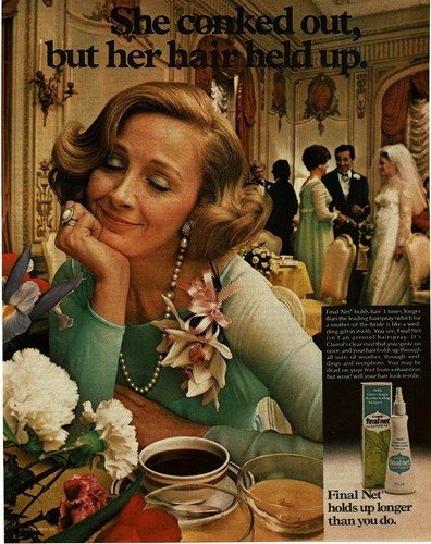 1973 clairol final net - clairol, hair