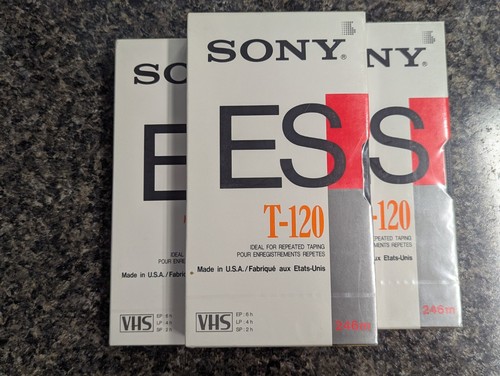 Lot sony es t 120 - lot, of