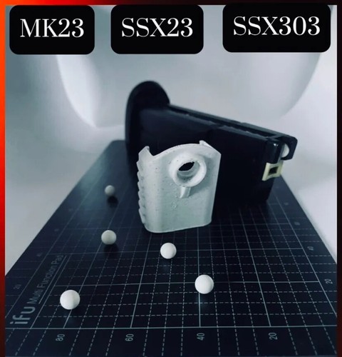 Airsoft magazine thumb saver - airsoft,