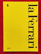 1999 LA FERRARI YEARBOOK ANNUAL MODEL RANGE 360 355 F1 456 550 F1 MINT