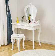 Amelia Vanity Set With Stool &