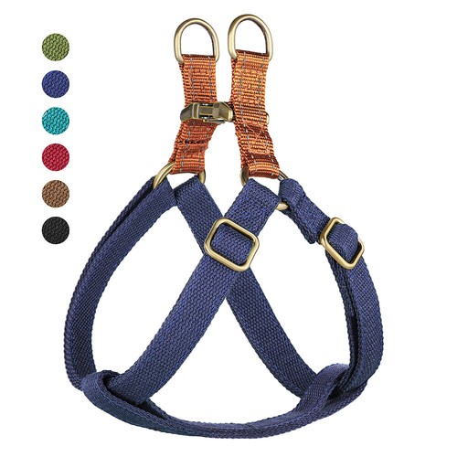 Adjustable dog harness step - harness,