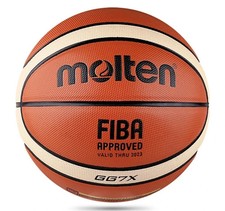 Basketball Ball Official Size 7 PU Leather Outdoor Game Match Molten GG7X GM7X