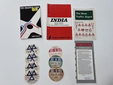 Vintage UK Highway Code, Traffic Signs, Tax Discs & MOT Certificates Bundle