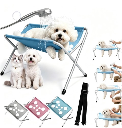 Pet grooming hammock stand dog - pet,