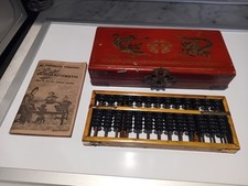 Antique Chinese Abacus With