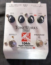 Korg ToneWorks 104ds Hyper Distortion Guitar Effect Pedal M646