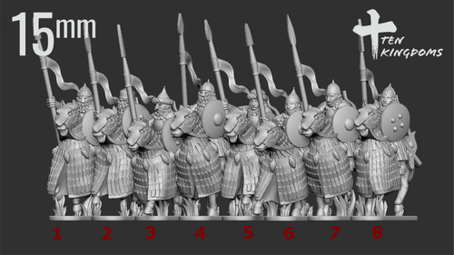 15mm turk arm - spear,
