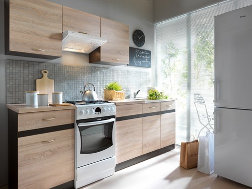 Kitchen units set - kitchen, set,